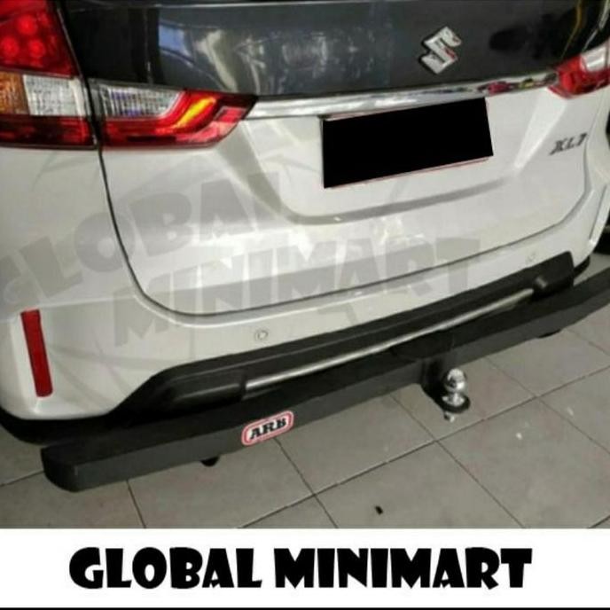 Paket Tanduk Depan Mobil Besi LED + Towing Belakang Suzuki XL7