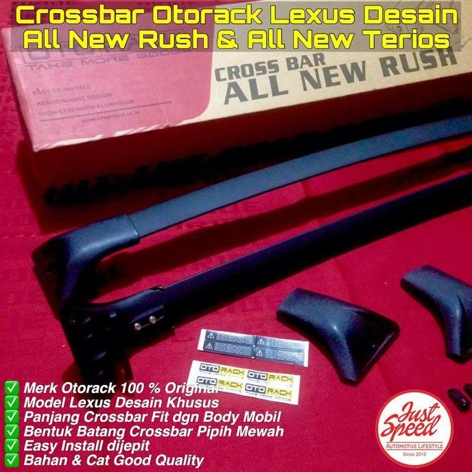Crossbar Otorack All New Rush - All New Terios Lexus Desain