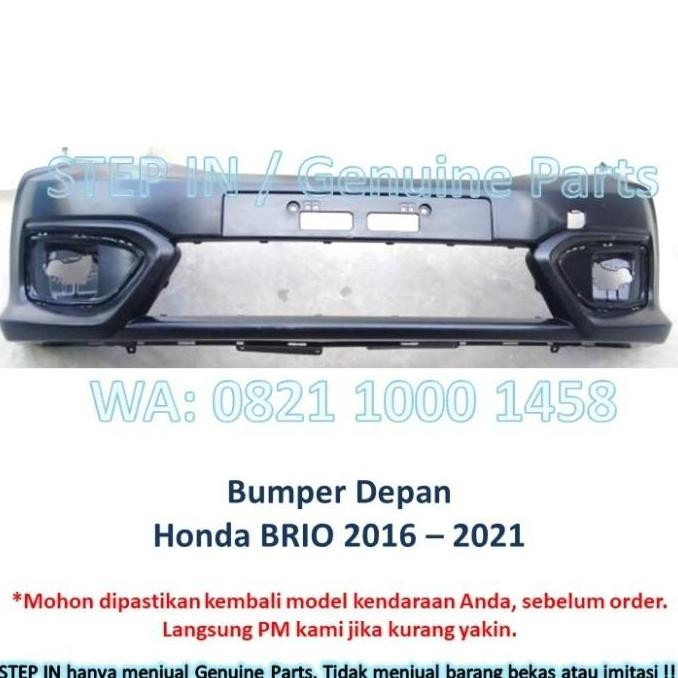 Bemper Depan Honda all new Brio 2019 2020 2 2022 RS S ORI Bumper