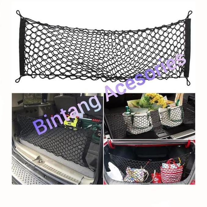 Promo Jaring Bagasi Mobil AGYA AYLA 2017 2020 Cargo Net Universal COD