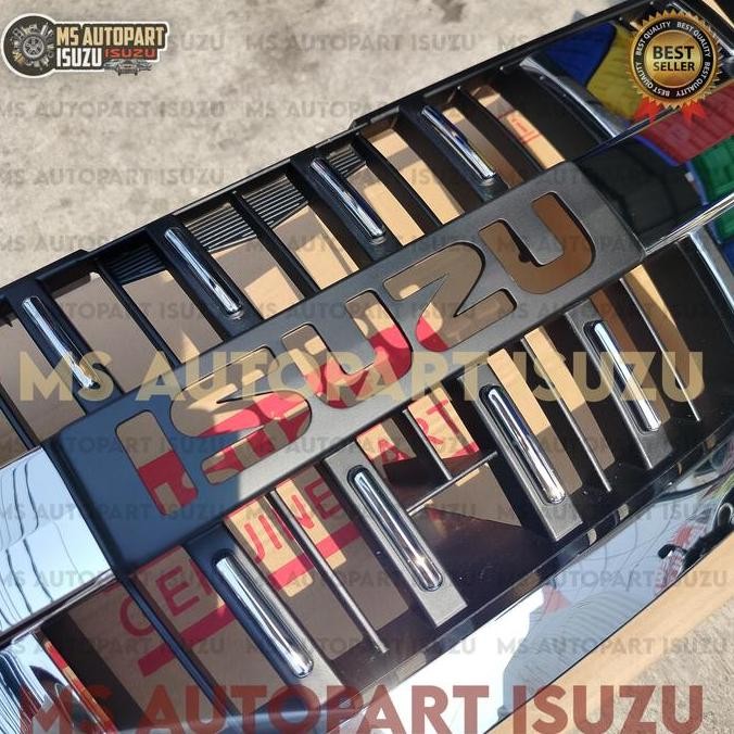 GRIL GRILL GRILLE DEPAN ISUZU PANTHER GRAND TOURING CHROME KRUM ORGNAL