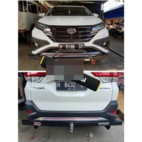 PAKET Tanduk depan+Towing belakang AUNTUK MOBIL ALL NEW RUSH/TERIOS