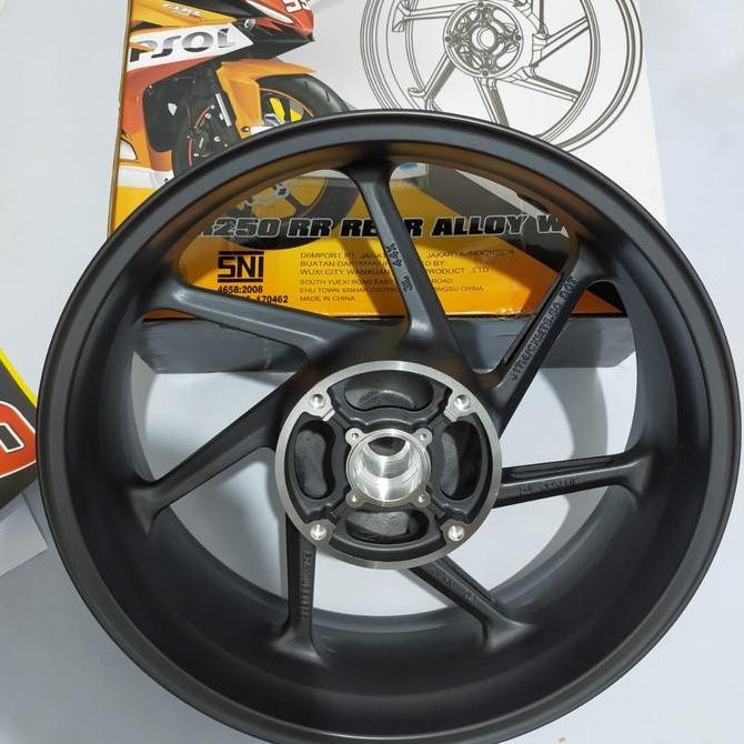 VELG BELAKANG CBR 250RR VELG DELKEVIC CBR 250RR CBR250RR ORIGINAL