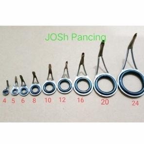 Termurah Ring Guide Set Murah Marit Joran Lengkap Mamarit Non Fuji Isi 9 Kaki 1 Top Cincin Torzite R