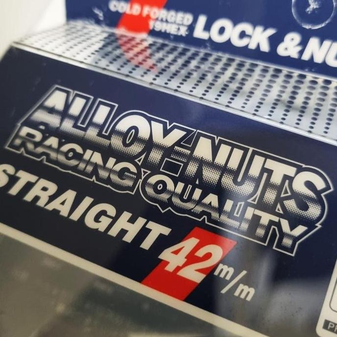 Baut Mur Roda Model Duranuts 42 Mm Straight 12 X 1.5 Racing Lugnut Alloy Kualitas Terbaik Harga Term