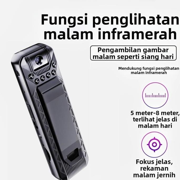 Recorder Pen dengan Kamera HD Perekam Suara Pintar Kamera Olahraga Outdoor dan Alat Perekam Rapat