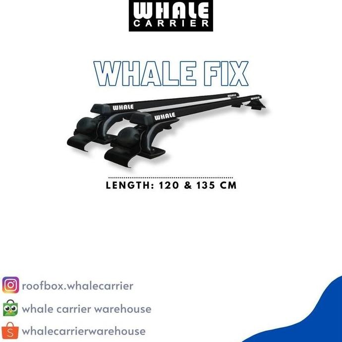 * Cross Bar Universal Whale Fix Untuk Mobil Toyota, Mitsubishi, Dll.