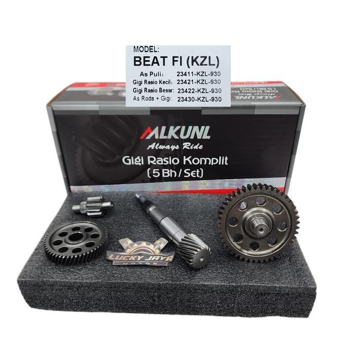 Gigi Rasio assy counter shaft gear final 45T As Pulley Puli Gearbok Girbok Beat Fi Scoopy Fi Spacy F
