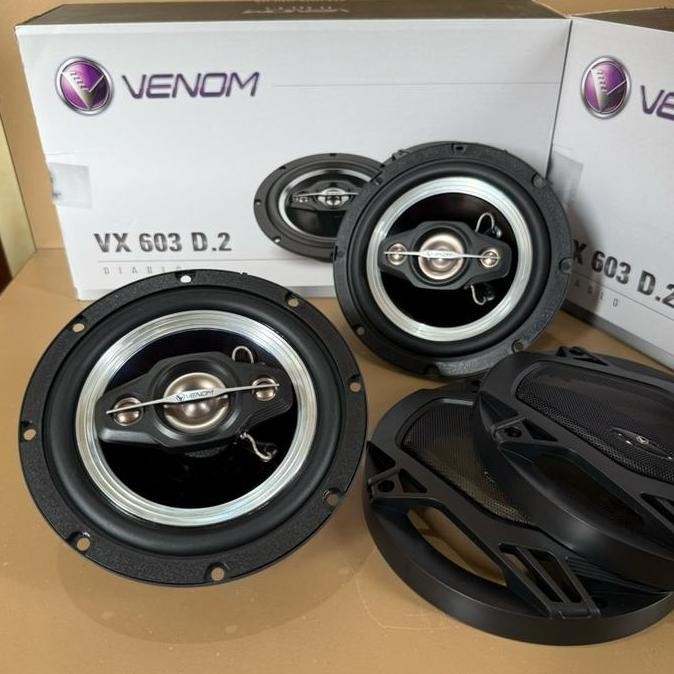 Speaker Venom Diablo Vx 603 D2 Speaker Mobil Coaxial Venom Diablo Vx 603 D2