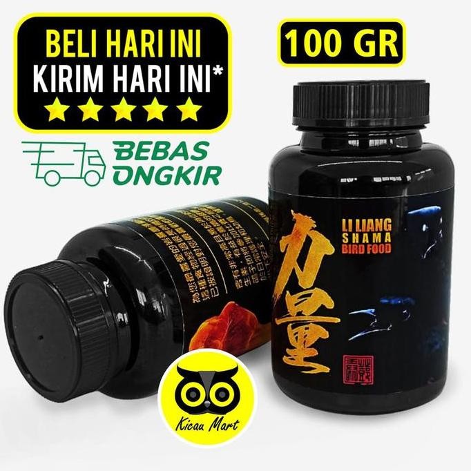 ] Voer pur pakan burung murai batu li liang shama bird food import china