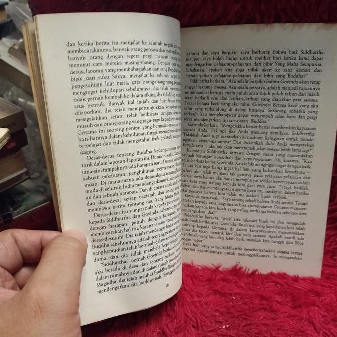 BUKU ANTIK :  SIDDHARTA BY HERMAN HESSE Original