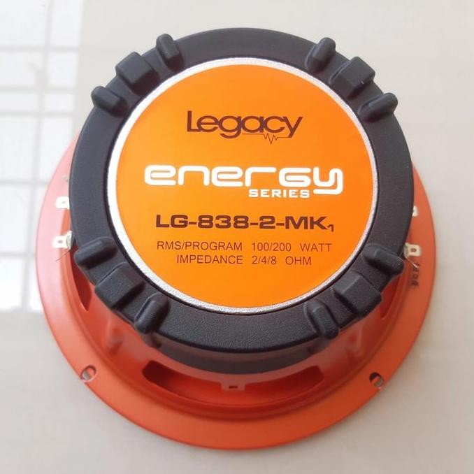 Original Legacy 838 Speaker 8 Inch Subwoofer Legacy Lg 838 200Watt Ori