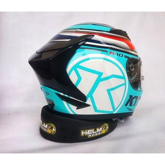 SPOILER 3D - KYT R10 hitam dan bening Best Seller Motorcycle Original