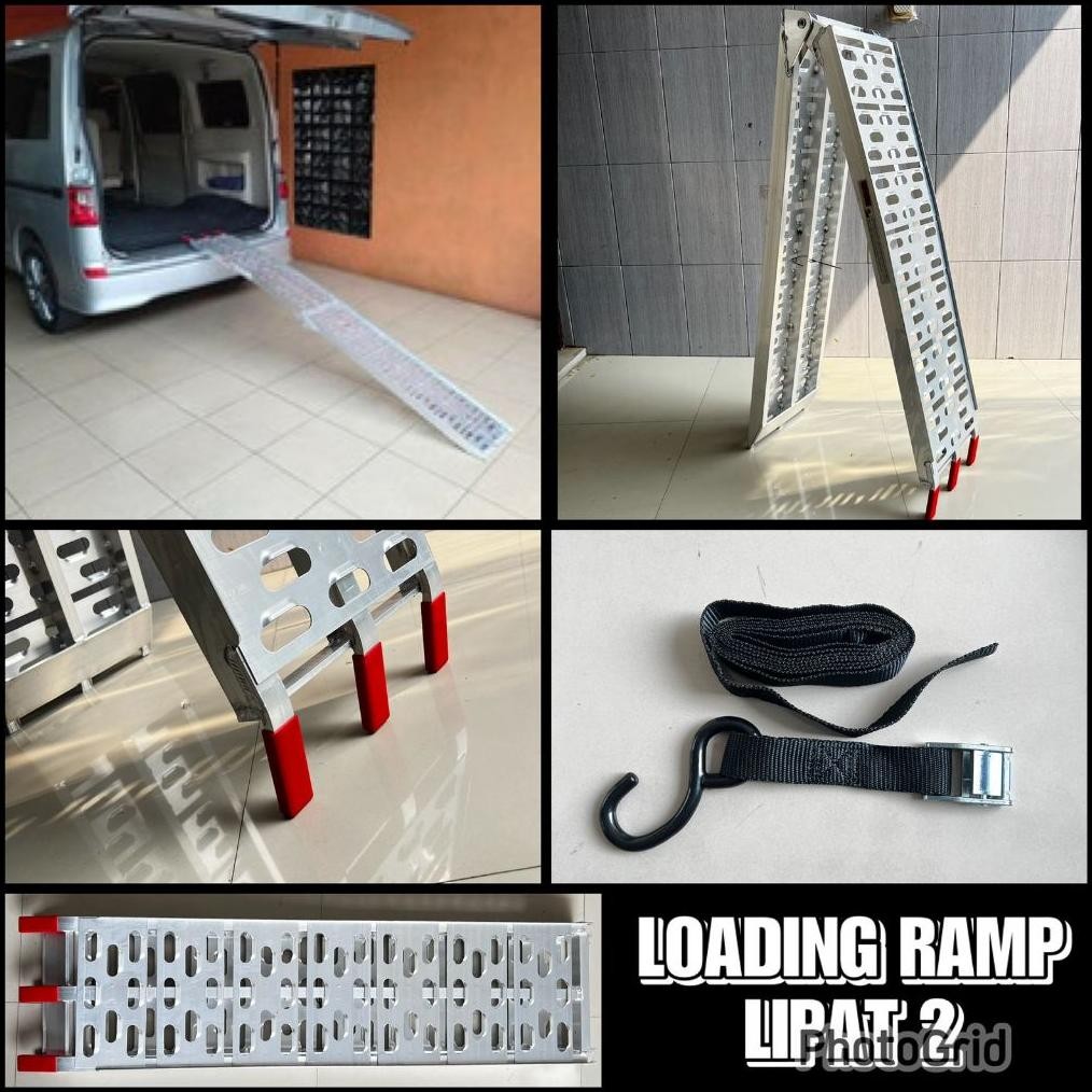 Loading ramp almu tangga motor trail