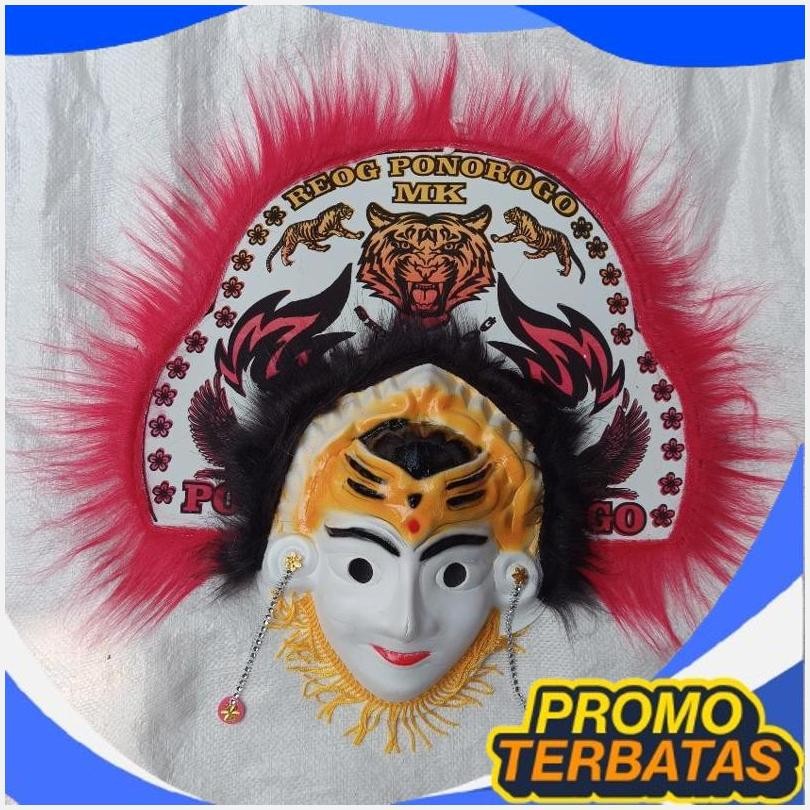 HOT ITEMS MAINAN TRADISIONAL TOPENG REOG ANAK / MAINAN TOPENG REOG