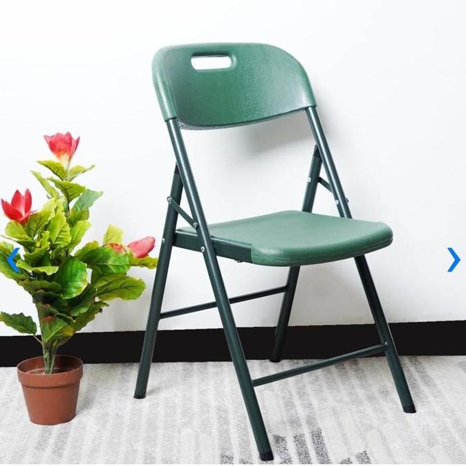 PROMO - Krisbow Kursi Lipat - Hijau Army/putih/kursi lipat folding chair/kokoh