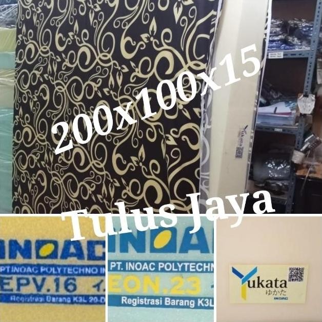 200x100x15 Topper/Kasur Busa INOAC YUKATA