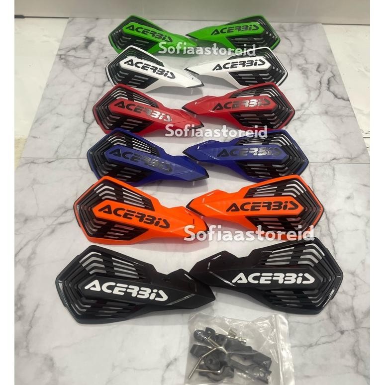 New Handguard Model Acerbis Ultimate Universal Handguard Klx Crf Wr Dtracker Dll Hangat Acerbis Klx 
