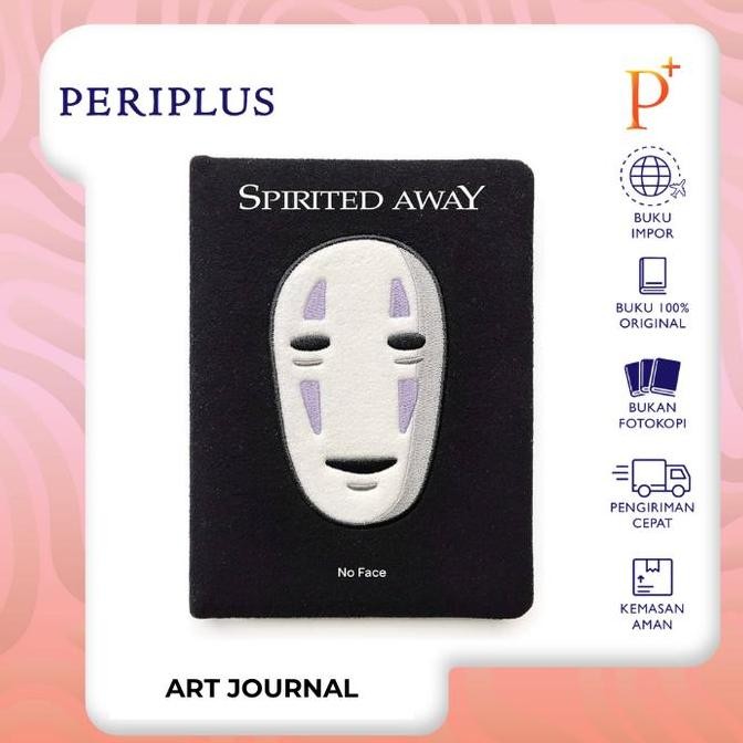 TERLARIS No Face Plush Journal - by Studio Ghibli - 9781797204284