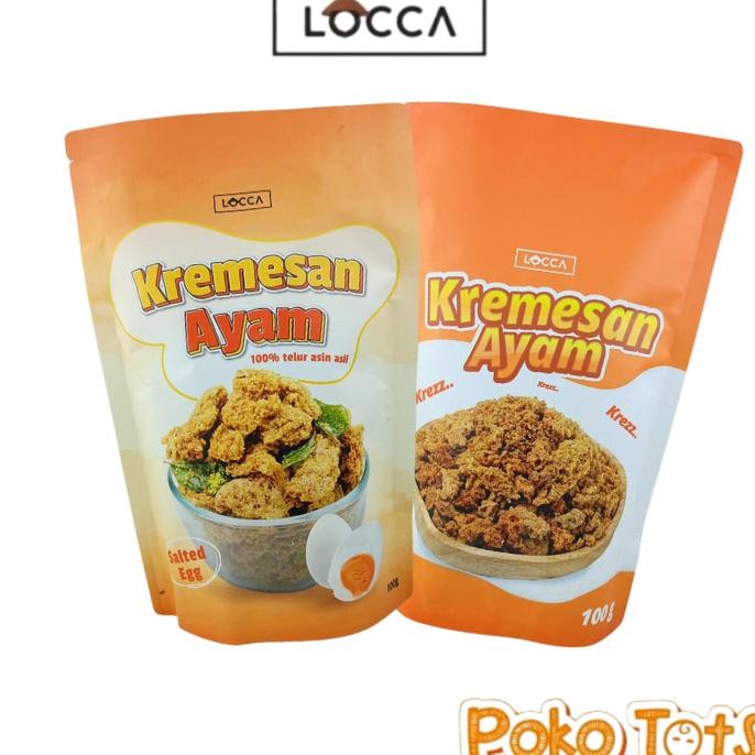 Locca Kremesan Ayam 100Gr Taburan Kremesan Ayam Sna Sehat Locca Whs