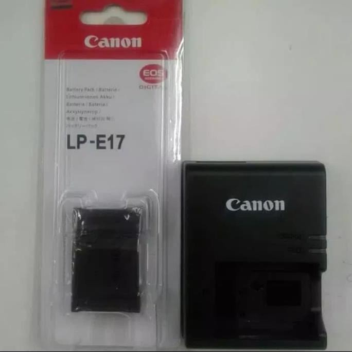 Paket Batrei Charger Kamera Canon Eos M3 M5 M6 750D 760D 800D Kiss X8I