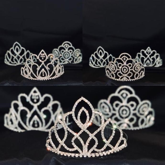 Mahkota Pengantin Bridal / Mahkota Hijab / Mahkota Bando Tinggi