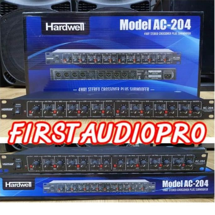 Hardwell Crossover Ac 204 Ac204 4Way + Subwoofer