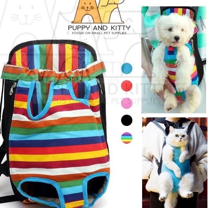 Gendongan Kucing Gendongan Anjing Kecil Tas Gendong Kucing Depan Belakang Tas Travel Kucing Pet Trav
