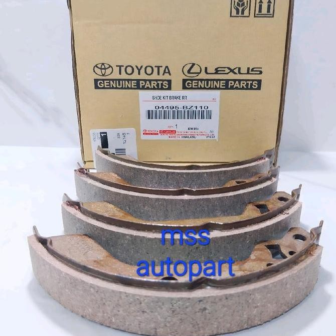 Kampas Rem Belakang Toyota Agya/Daihatsu Ayla