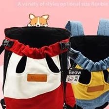 Tas Gendong Depan Belakang Untuk Anjing Kucing Lucu Tas Gendong Tas Gendong Beow
