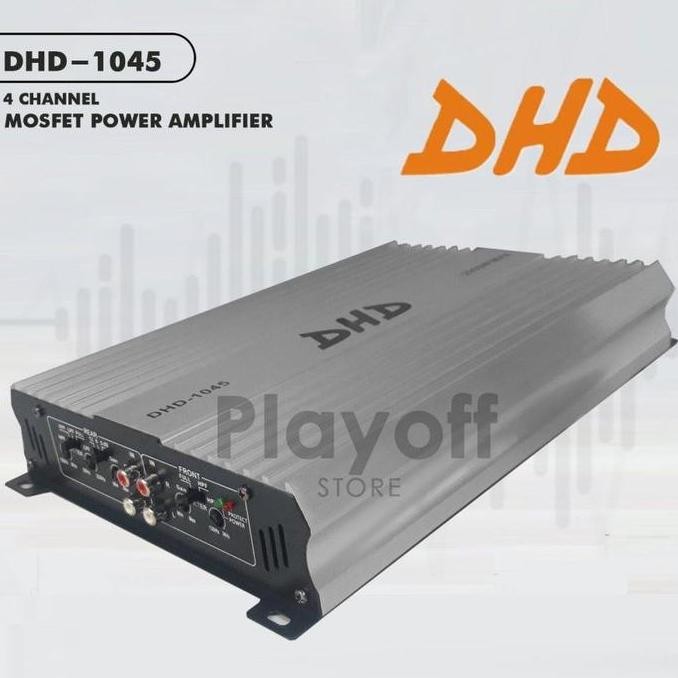 Dhd 1045 Amplifier 4 Channel Bass (Power Amplifier Mobil)