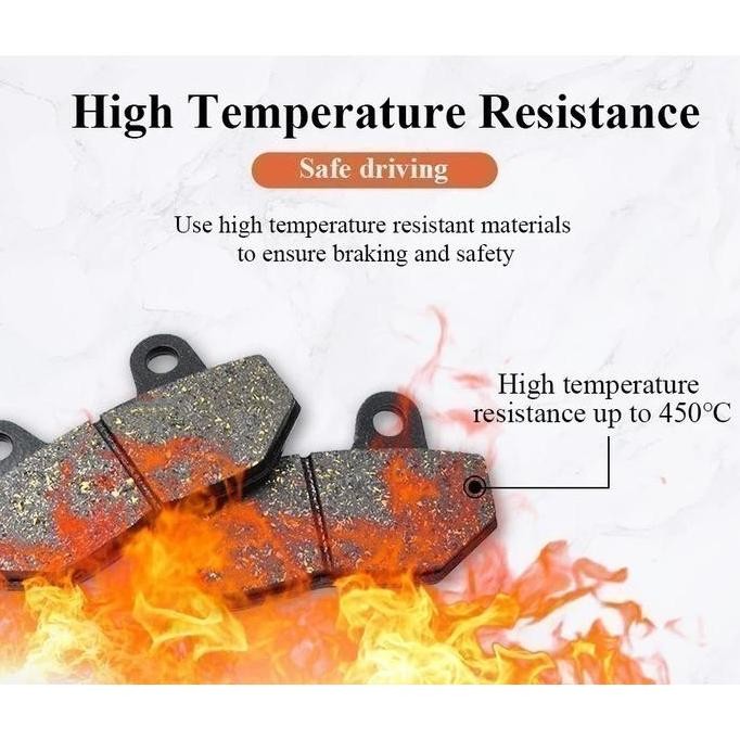 Kampas Rem Suzuki Rm-Z250 Rmz250 Rmz 250 2004-2015 Rmz450 Rmz 450 2005