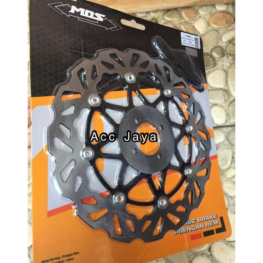 Piringan Cakram Mos Psm Hitam 300Mm Shogun 110 Satria 2Tak Hiu / Lumba