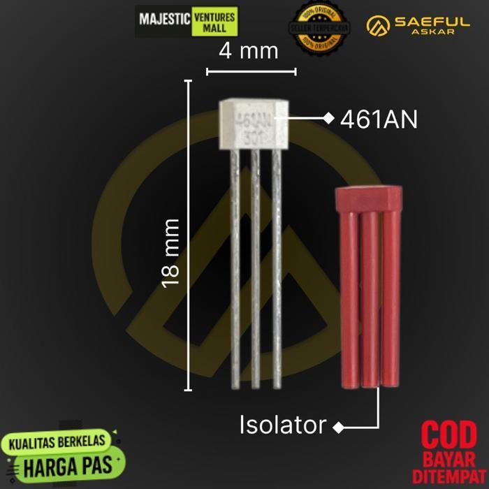 Diskon [Grosir] Hall Sensor Transistor 461An Sepeda Listrik Uwinfly Goda Pacific Exotic 60 Degree Be