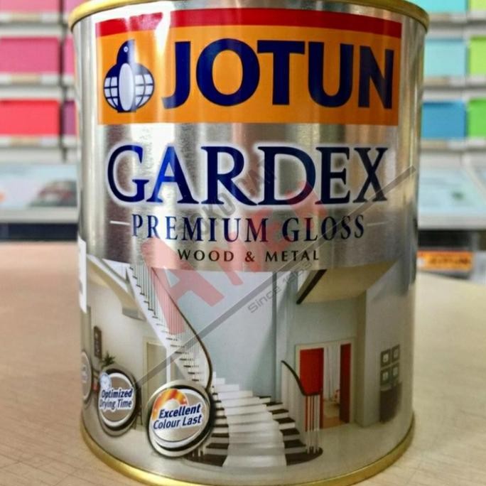 Jotun Gardex Premium Gloss 0.9Lt - Choco Brown 1441 / Cat Kayu Besi
