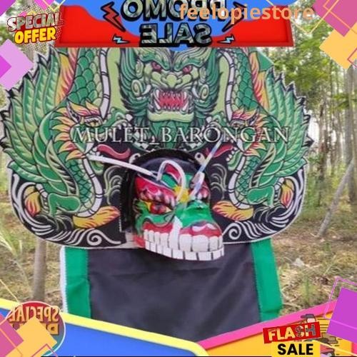 Siap Dikirim Promo Today Full Discount [Promo] Original Barongan |Barongan Versi Devil Kayu Kombinas