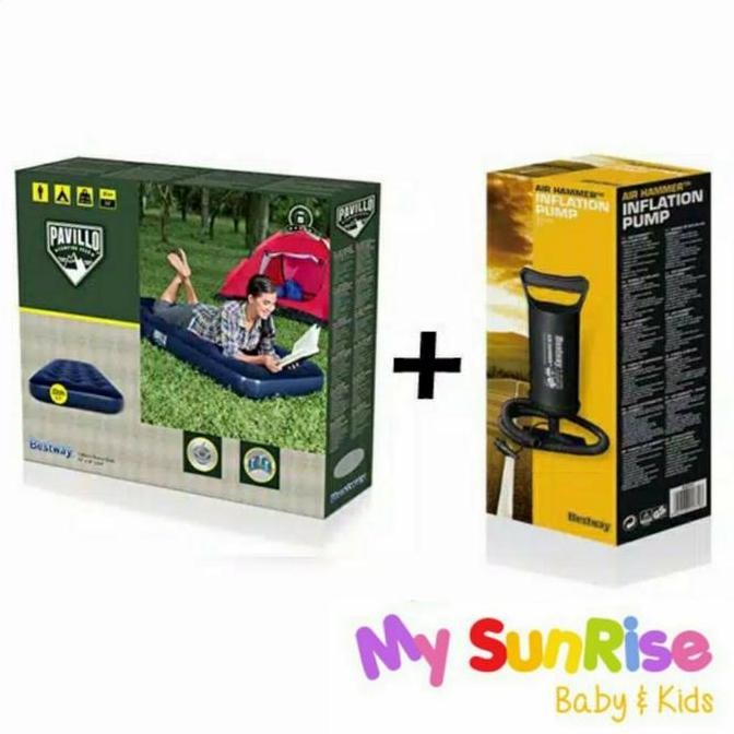 PROMO - Termurah  BESTWAY KASUR ANGIN SINGLE / Kasur Tiup / Kasur Pompa
