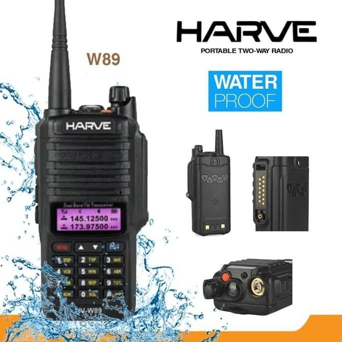 HT Harve W89 Waterproof Dual Band HT Harve Waterproof DustProof