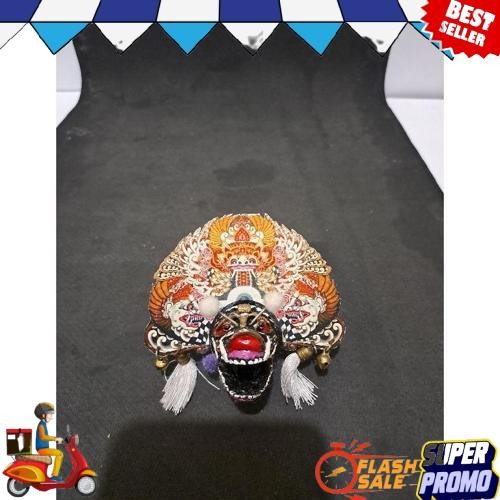 Barongan Devil Putih Telon Gantungan Kunci Unik Sungut BR -47