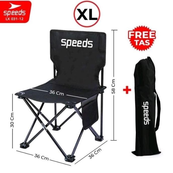 TERMURAH - Speeds Kursi Lipat Outdoor uk XL