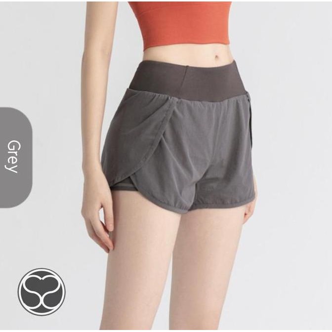 SecondShape - Luna Shorts Celana Pendek Olahraga Wanita Running Fitnes