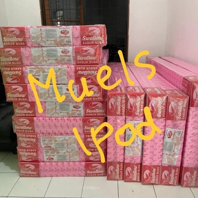 Kasur busa merk swallow ukuran 90x200 tebal 15cm original garansi 20th