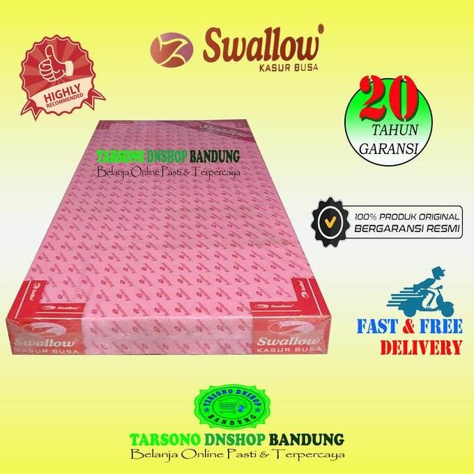 Kasur Busa Swallow Original Ketebalan 15cm Ukuran No. 1 2 3 4 Bergaransi Asli Asli