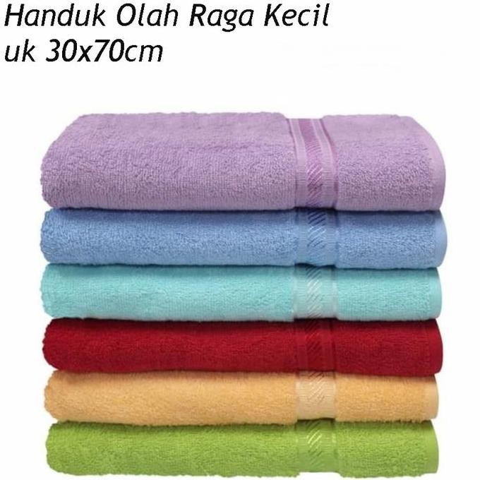Handuk Merah Putih Kecil Uk 30x70cm