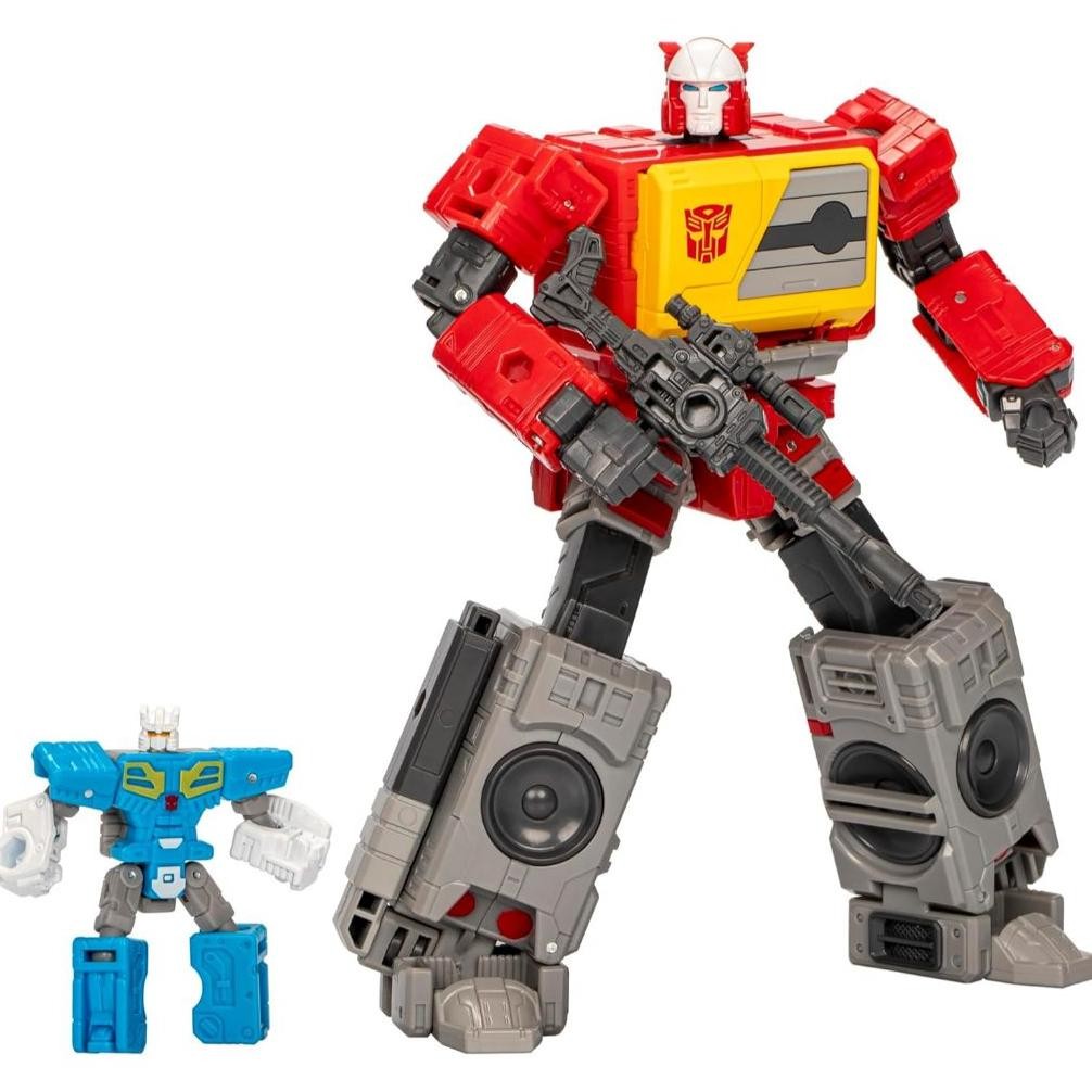 Transformers Studio Series Voyager The The Movie 86-25 Autobot Blaster & Eject, 6.5-Inch Converting