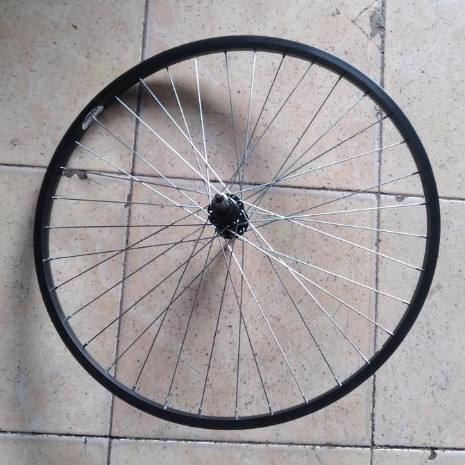 TERBARU velg/rims sepeda wheelset 26 MTB genio alloy hitam 36H