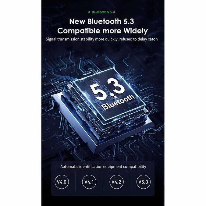 Vikefon Bluetooth Adaptor 5.3 Audio Receiver Transmitter Wireless 10M