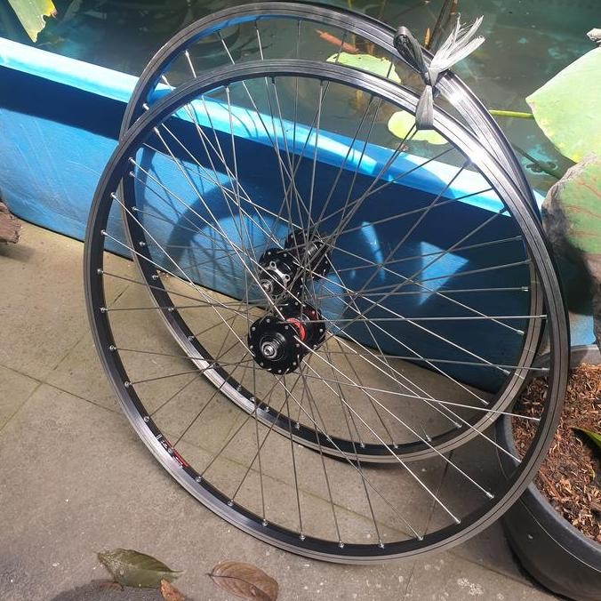 TERBARU Wheelset MTB 26 Araya TM 620 Freehub Novatec HOT SALE