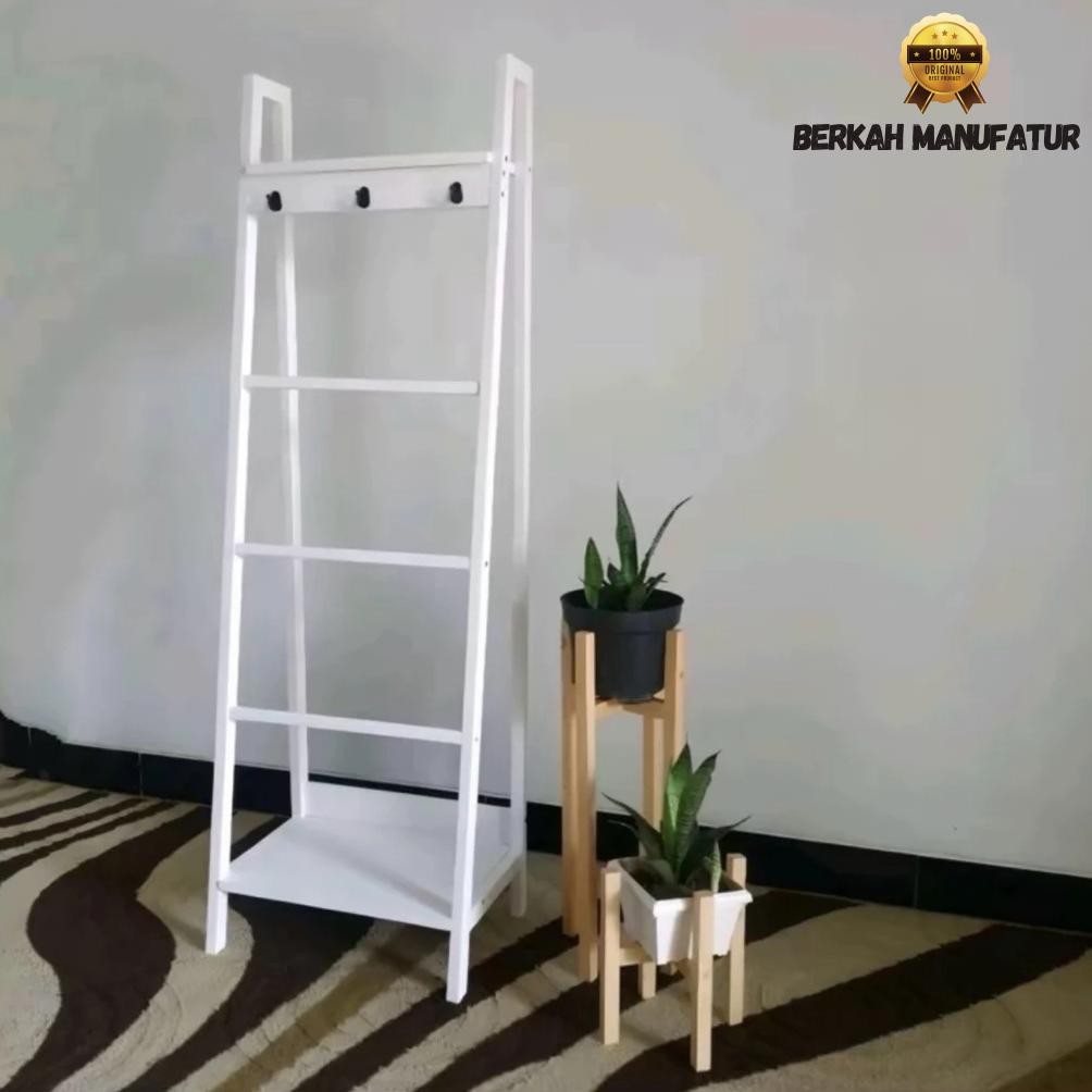 PROMO rak mukena sarung sajadah rak cantelan mukena cantelqn sarung cantelan sajadah rak kayu serbag