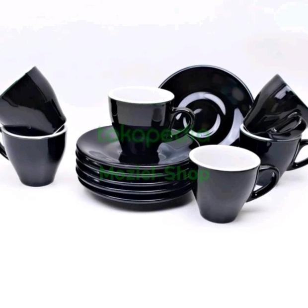 Cangkir Set Farve Gelas Kopi Estetik Isi 6 Psg Laris